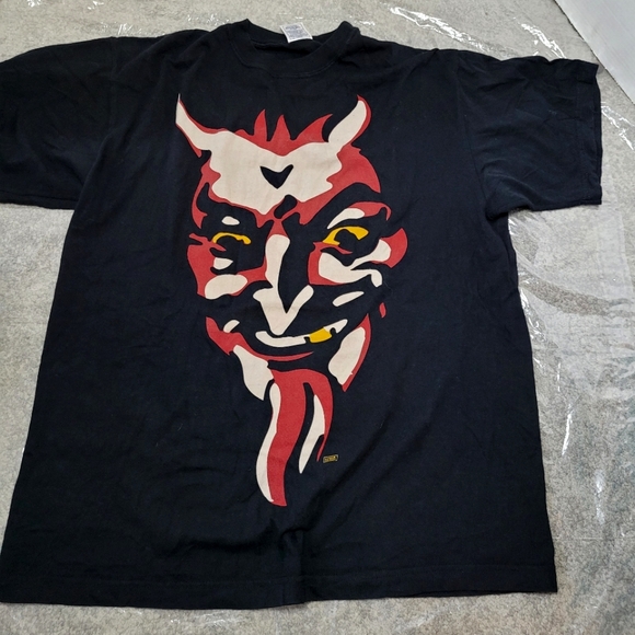 Apostle Isle | Shirts | Lucifer Satan No Place Like Hell Nice Man Print ...